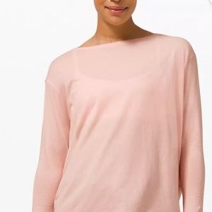 Lululemon Back in Action Ballet Pink Size 10